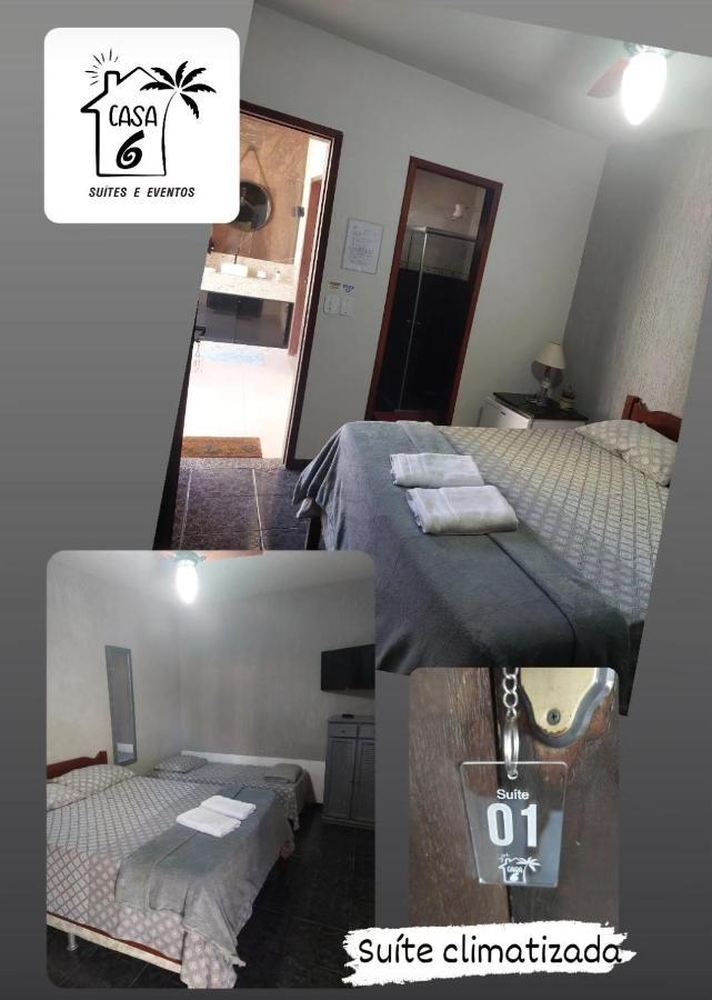 Casa 6 Suites E Eventos Itaipuaçu Exteriör bild
